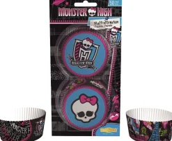 Muffinssivuoat Ja Kakkupaperit|Muut Juhlatarvikkeet>Dekoback GmbH, Flinsbacher Straße 1, 74921 Helmstadt-Bargen, www.dekoback.com Monster High muffinssivuoka 50kpl/pkt