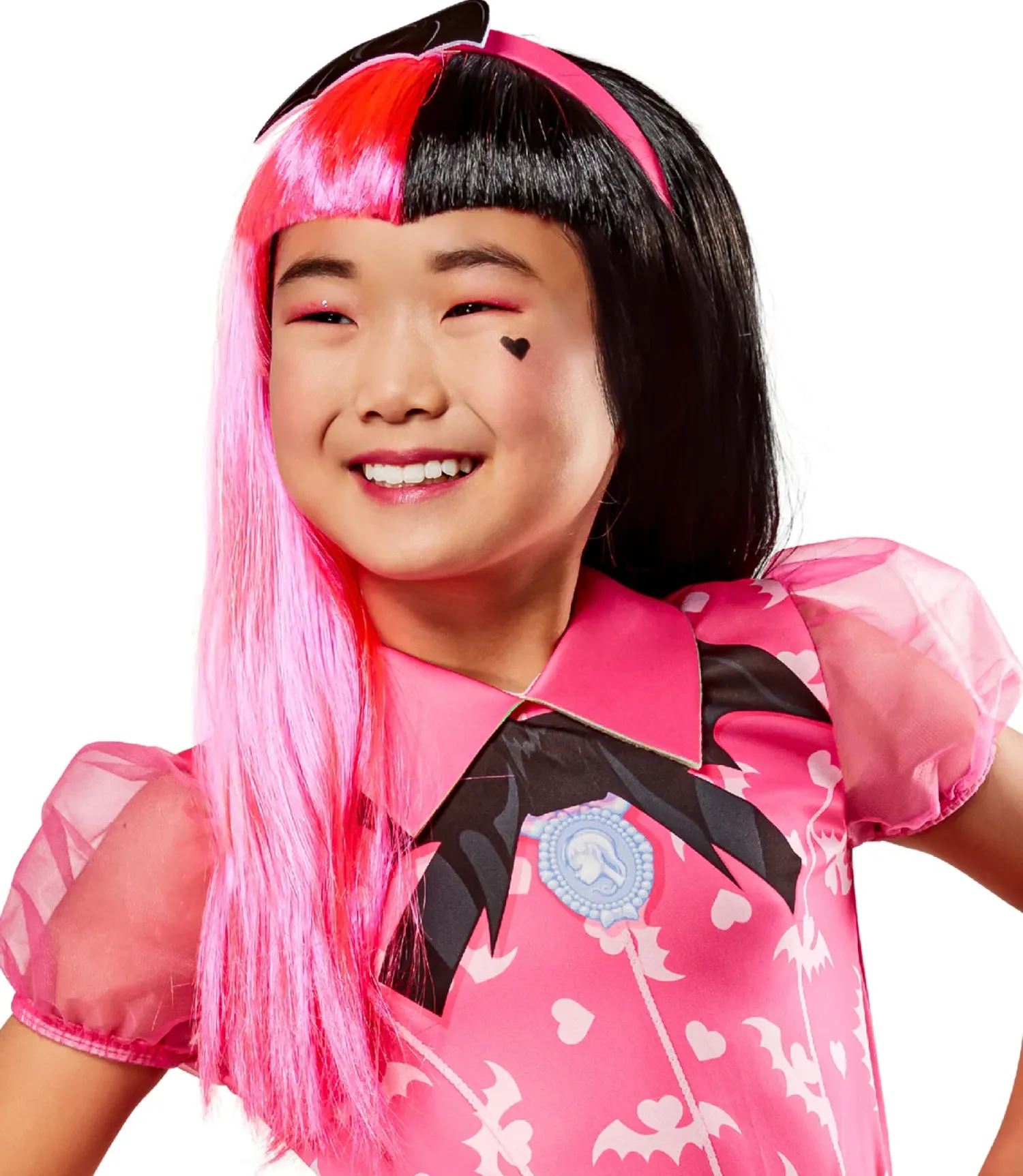 Muut Asusteet|Halloween>Rubies Netherlands b.v., Heldenseweg 25A, 6086 PD Neer, www.rubies.com Monster High peruukki lasten