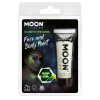 Kasvovärit|Halloween>Smiffys II Ltd., New Lane, Leeds, LS11 5DZ United Kingdom, www.smiffys.com Moon kasvovärituubi pimeässä hohtava läpinäkyvä 12ml