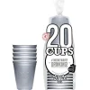 Värikattaus|Lasit Ja Mukit>Sarl Original Cup / Gérant Associé, 59 rue de Ponthieu, 75008 Paris, www.originalcup.com Muovimuki konepestävä hopeanvärinen 530 ml 20 kpl/pkt