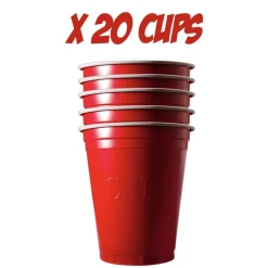 Värikattaus|Lasit Ja Mukit>Sarl Original Cup / Gérant Associé, 59 rue de Ponthieu, 75008 Paris, www.originalcup.com Muovimuki konepestävä punainen 530 ml 20 kpl/pkt