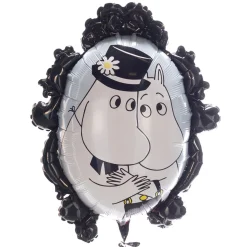 Muumit|Muotofoliopallot>Anagram International Inc, 7700 Anagram Drive, MN 55344-7307, USA, http://www.anagramballoons.com/ Muumimamma ja muumipappa muotofoliopallo