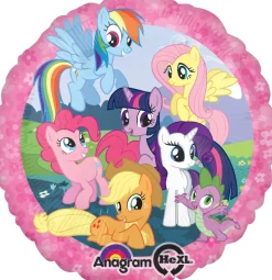 Pienet Foliopallot|My Little Pony>Anagram International Inc, 7700 Anagram Drive, MN 55344-7307, USA, http://www.anagramballoons.com/ My Little Pony foliopallo