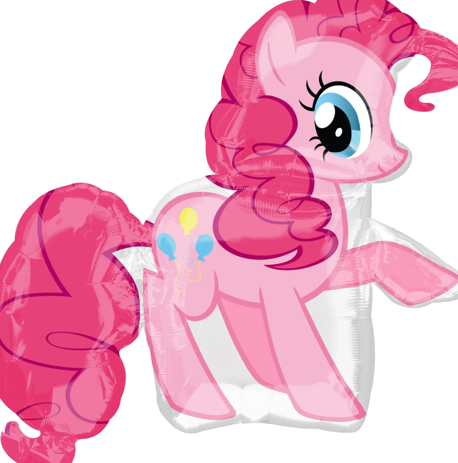 Muotofoliopallot|My Little Pony>Anagram International Inc, 7700 Anagram Drive, MN 55344-7307, USA, http://www.anagramballoons.com/ My Little Pony Pinkie Pie muotofoliopallo