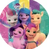 Lautaset|My Little Pony>IV Beck / Amscan Europe GmbH, Dettinger Str. 148, 73230 Kirchheim/Teck, Germany, www.amscan-europe.com My Little Pony suuri pahvilautanen 8 kpl/pkt