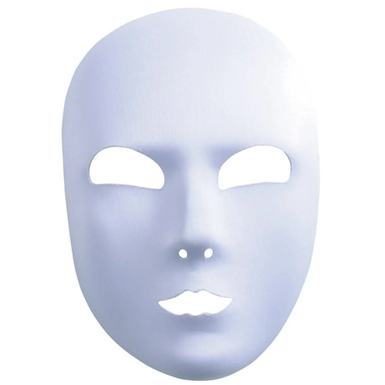 Penkkarit|Naamarit Ja Silmikot>CARNIVAL TOYS SRL, VIA GOLDONI 1, 48026 GODO DI RUSSI, RA, www.carnivaltoys.it Naamari, robotti valkoinen
