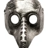 Naamarit Ja Silmikot|Muut Asusteet>CARNIVAL TOYS SRL, VIA GOLDONI 1, 48026 GODO DI RUSSI, RA, www.carnivaltoys.it Naamari ruttotohtori, metallinvärinen