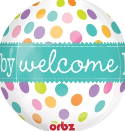 Erikoisfoliopallot>Anagram International Inc, 7700 Anagram Drive, MN 55344-7307, USA, http://www.anagramballoons.com/ New Baby pallokas 3D muotofoliopallo