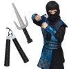Halloween|Leikkimiekat, -Veitset Ja -Kilvet>Boland Party Partners, P. O. Box 518, AK ALPHEN A/D RIJN, https://boland.eu Ninja asesetti 2 kpl/pkt