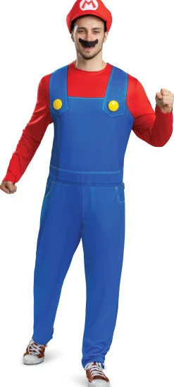 Penkkarit|Lasten Naamiaisasut>Markkinointi Suomela Oy, Taalintehtaankatu 2, 20750 TURKU, www.suomela.fi Nintendo Super Mario asu L/XL