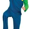 Penkkarit|Aikuisten Naamiaisasut>Markkinointi Suomela Oy, Taalintehtaankatu 2, 20750 TURKU, www.suomela.fi Nintendo Super Mario Luigi naamiaisiasu L/XL
