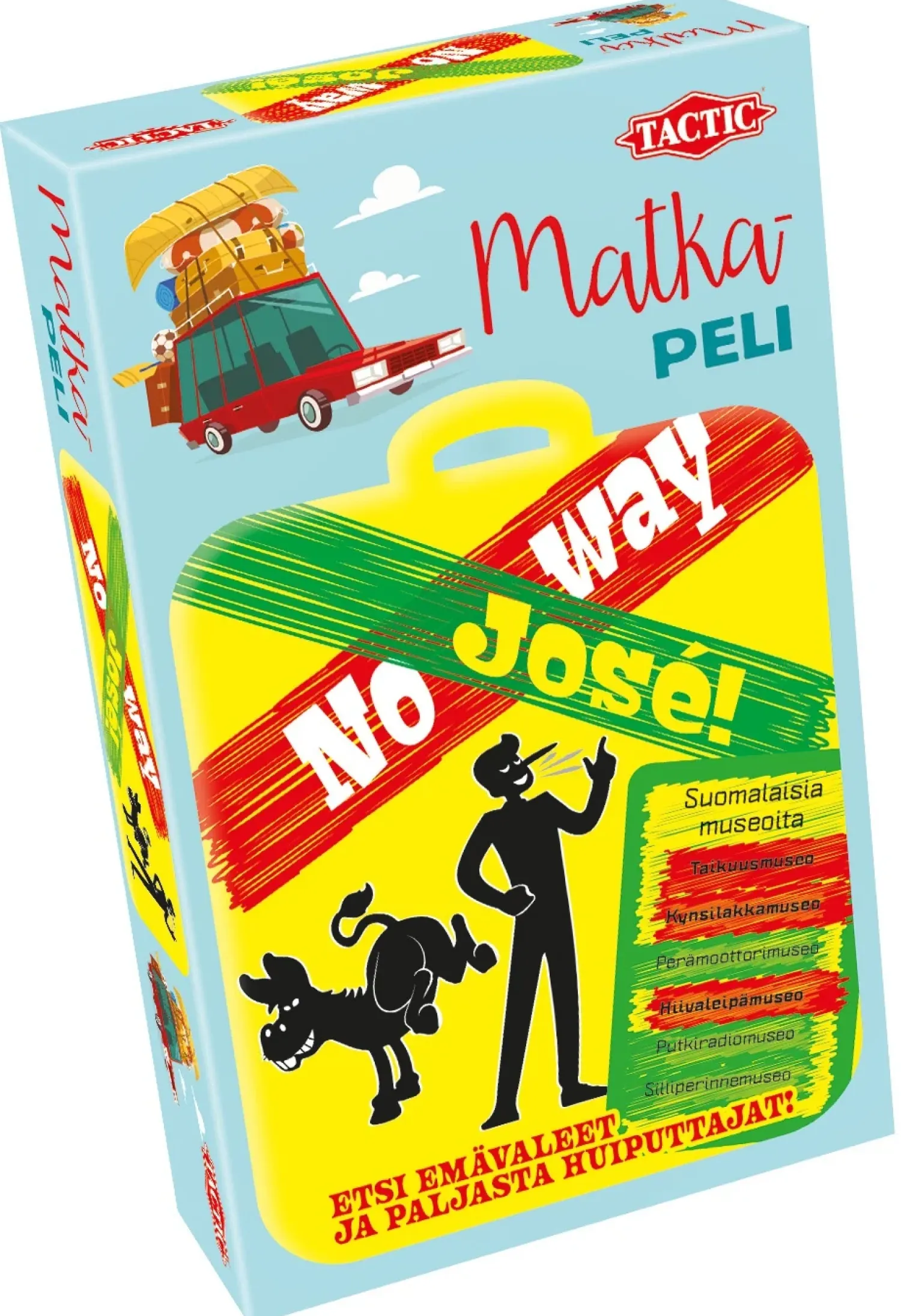 Muut Juhlatarvikkeet|Pelit Ja Leikit>Tactic Games No Way Jose matkapeli