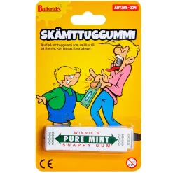 Pilailutuotteet|Muut Juhlatarvikkeet>Butterick's Leco AB, Sune Sågares Väg 4, 31038 SIMLÅNGSDALEN, www.buttericks.se Näpsypurkka