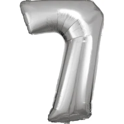 Numerofoliopallot>Riethmüeller Numerofolio 7 hopeanvärinen 86 cm