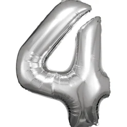 Numerofoliopallot>Riethmüeller Numerofolio 4 hopeanvärinen 86 cm