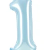 Syntymäpäivät|Syntymäpäivät>PartyDeco sp. z o.o. sp. k., ul. Kolumba 1, 70-035 Szczecin, www.partydeco.com Numerofolio 1 jalustalla vaaleansininen kruunulla 84 cm