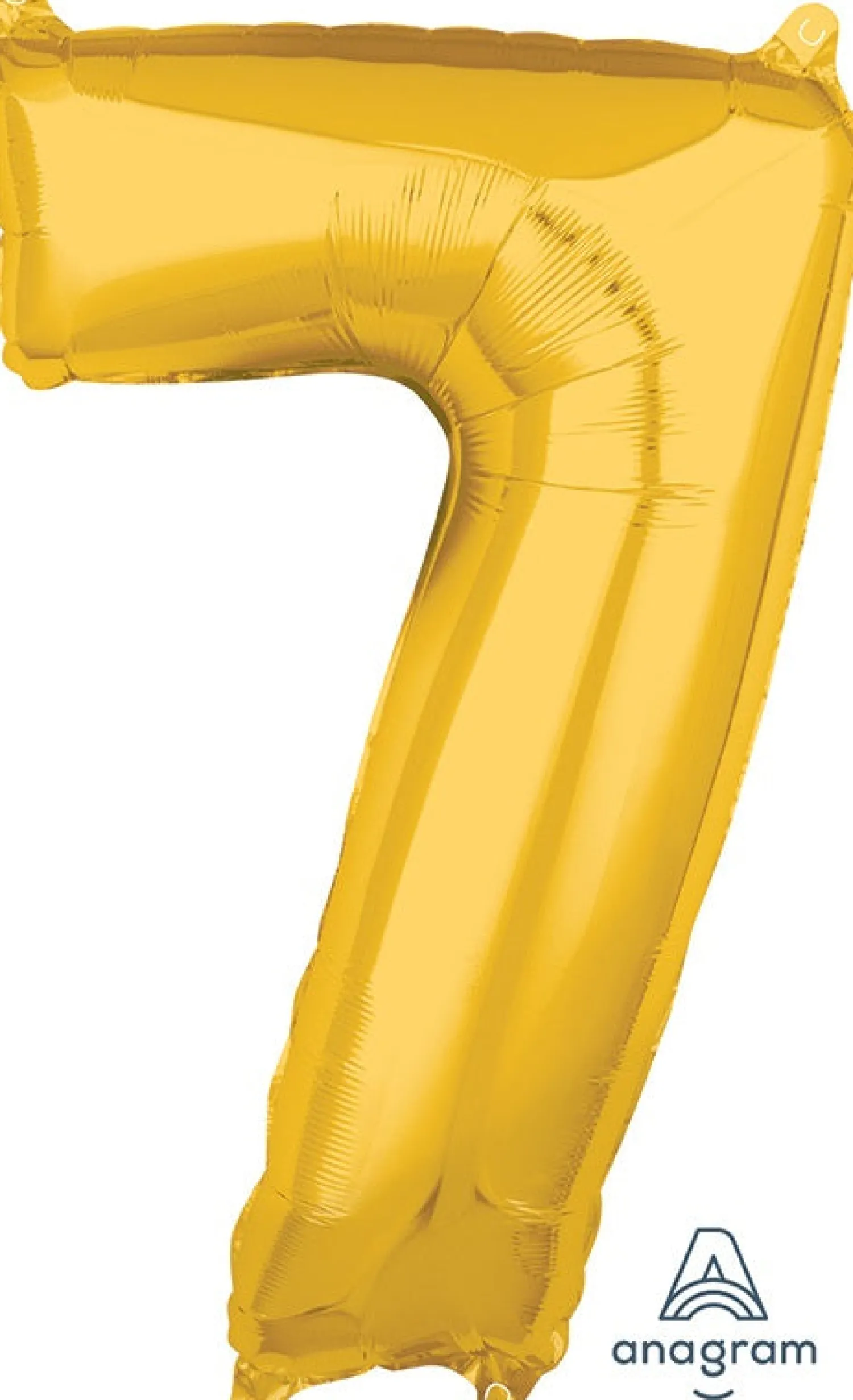Numerofoliopallot>Anagram International Inc, 7700 Anagram Drive, MN 55344-7307, USA, http://www.anagramballoons.com/ Numerofolio 7 kullanvärinen 66 cm