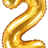 Numerofoliopallot|Erikoisilmapallot>PartyDeco sp. z o.o. sp. k., ul. Kolumba 1, 70-035 Szczecin, www.partydeco.com Numerofolio 2 kullanvärinen ilmatäytteinen 35 cm