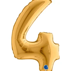 Numerofoliopallot>Grabo Numerofolio 4 kullanvärinen puhallettava 35 cm