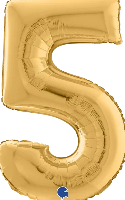 Numerofoliopallot>Grabo Intl Srl, Via del Lavoro 33, 47853 CORIANO, ITALY, www.graboballoons.com Numerofolio 5 kulta 70 cm