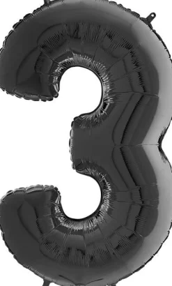 Numerofoliopallot>Grabo Intl Srl, Via del Lavoro 33, 47853 CORIANO, ITALY, www.graboballoons.com Numerofolio 3 musta 70 cm