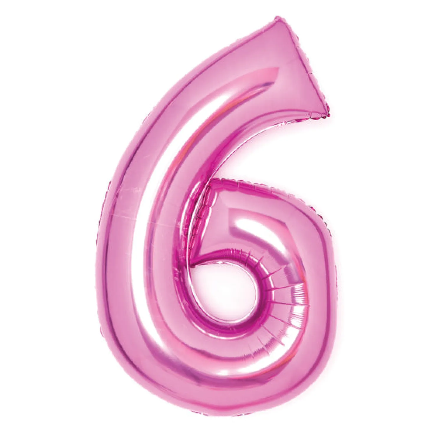 Numerofoliopallot>IV Beck / Amscan Europe GmbH, Dettinger Str. 148, 73230 Kirchheim/Teck, Germany, www.amscan-europe.com Numerofolio 6 pinkki 66 cm