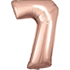 Numerofoliopallot>Riethmüeller Numerofolio 7 ruusukullanvärinen 86 cm