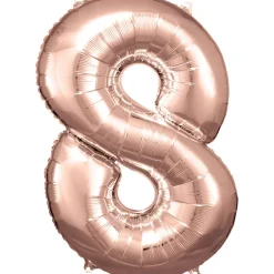Numerofoliopallot>Riethmüeller Numerofolio 8 ruusukullanvärinen 86 cm