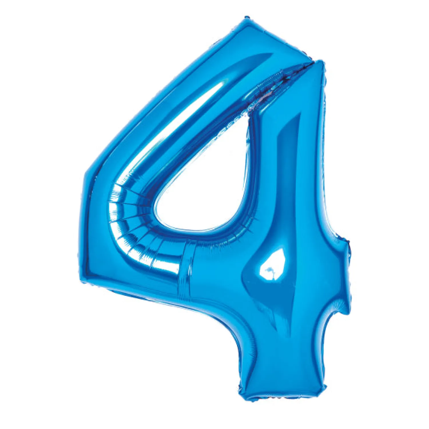 Numerofoliopallot>IV Beck / Amscan Europe GmbH, Dettinger Str. 148, 73230 Kirchheim/Teck, Germany, www.amscan-europe.com Numerofolio 4 sininen 66 cm