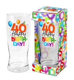 Lasit Ja Mukit>B.G.Tech P.P.H.U Ceramika Tulowice Sp.J. Olutlasi Happy Birthday 40 500 ml