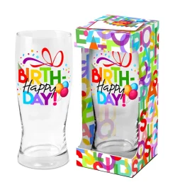 Lasit Ja Mukit>B.G.Tech P.P.H.U Ceramika Tulowice Sp.J. Olutlasi Happy Birthday! 500 ml