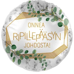 Rippijuhlat|Rippijuhlat>Premioloon Onnea ripillepääsyn johdosta foliopallo