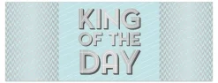 Muut Juhlatarvikkeet|Kortit>Artebene Gmbh Onnittelukortti 21 x 8 cm King of the day