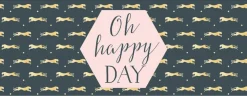 Muut Juhlatarvikkeet|Kortit>Artebene Gmbh Onnittelukortti 21 x 8 cm - Oh happy day