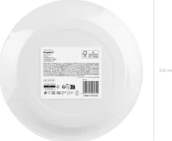 Pääsiäinen|Lautaset>PartyDeco sp. z o.o. sp. k., ul. Kolumba 1, 70-035 Szczecin, www.partydeco.com Pahvilautanen keltainen, 23 cm 6 kpl/pkt