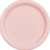 Lautaset|Värikattaus>PartyDeco sp. z o.o. sp. k., ul. Kolumba 1, 70-035 Szczecin, www.partydeco.com Pahvilautanen vaaleanpunainen, 23 cm 6 kpl/pkt