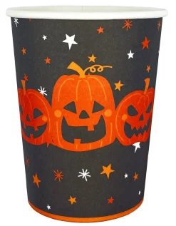 Halloween|Lasit Ja Mukit>Ilmapallokeskus Balloon Center Oy Part of Toyrock Group, Tiilipojanlenkki 9, 01720 VANTAA, www.ilmapallokeskus.fi Pahvimuki kurpitsat 250 ml 6 kpl/pkt