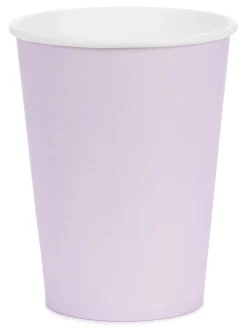 Värikattaus|Lasit Ja Mukit>PartyDeco sp. z o.o. sp. k., ul. Kolumba 1, 70-035 Szczecin, www.partydeco.com Pahvimuki laventeli, 250 ml 6 kpl/pkt