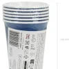 Värikattaus|Lasit Ja Mukit>PartyDeco sp. z o.o. sp. k., ul. Kolumba 1, 70-035 Szczecin, www.partydeco.com Pahvimuki sininen, 250 ml 6 kpl/pkt