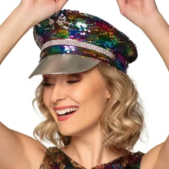 Pride|Festarit>Boland Party Partners, P. O. Box 518, AK ALPHEN A/D RIJN, https://boland.eu Paljettilippis sateenkaari