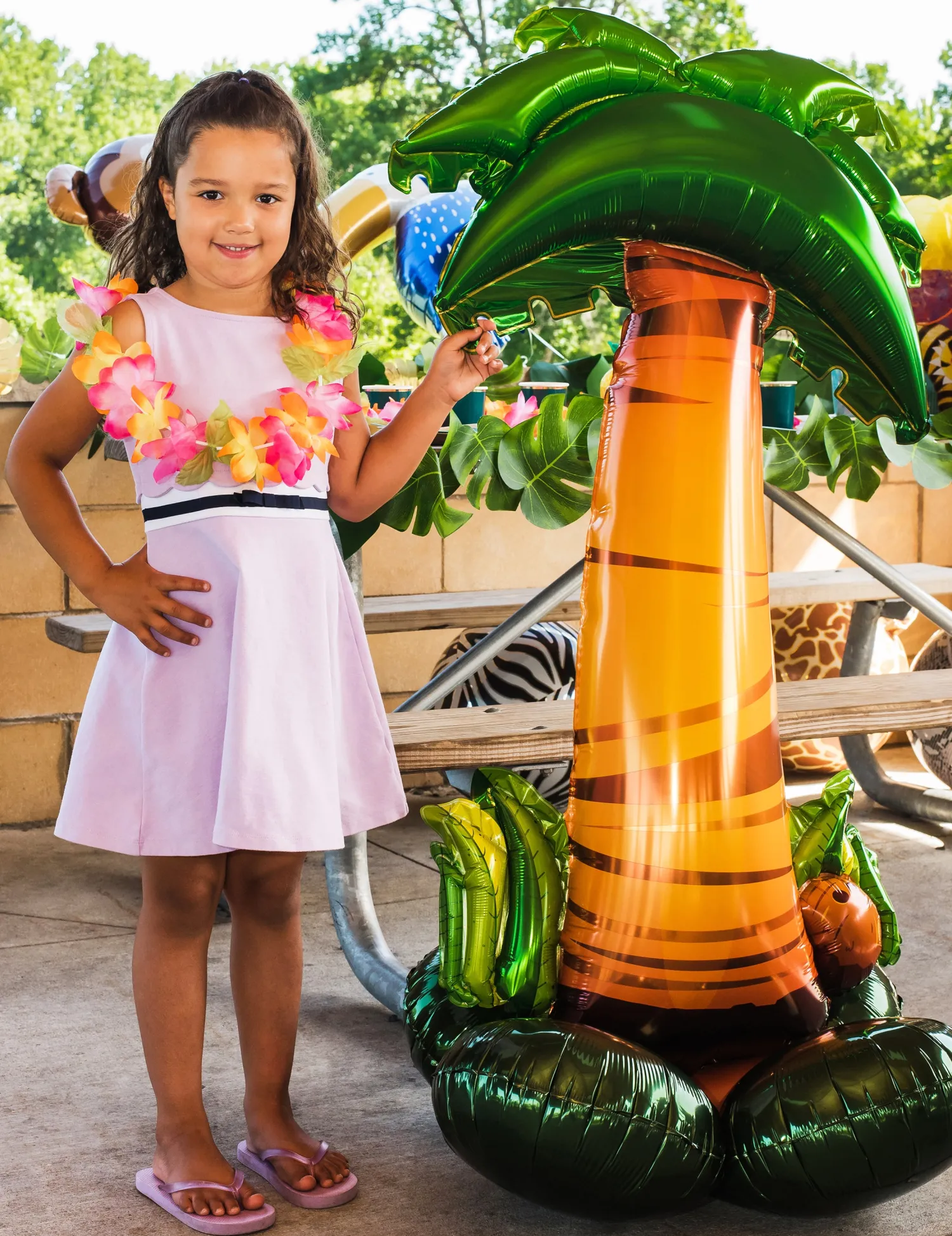 Kesätuotteet|Kesätuotteet>Anagram International Inc, 7700 Anagram Drive, MN 55344-7307, USA, http://www.anagramballoons.com/ Palmu ilmatäytteinen foliopallo 139 cm