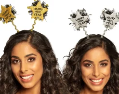 Muut Asusteet|Pannat, Kruunut Ja Tiarat>Boland Party Partners, P. O. Box 518, AK ALPHEN A/D RIJN, https://boland.eu Panta Happy New Year tähdet hopean tai kullanvärinen 1 kpl