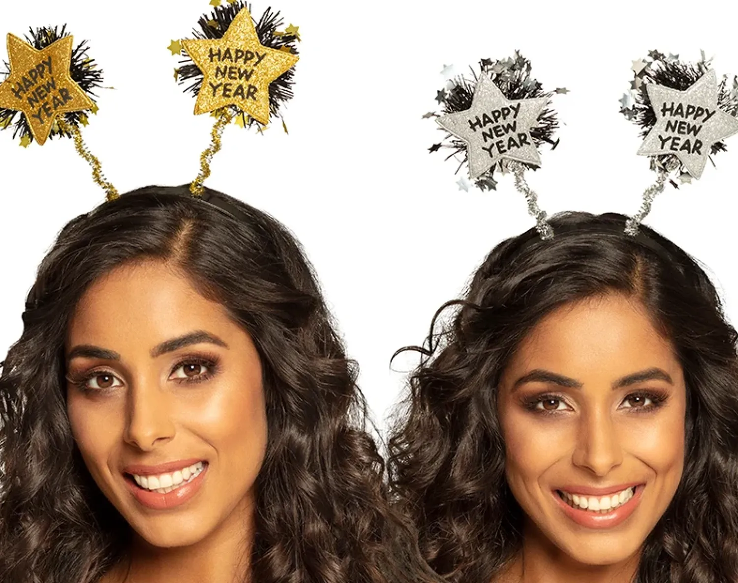 Muut Asusteet|Pannat, Kruunut Ja Tiarat>Boland Party Partners, P. O. Box 518, AK ALPHEN A/D RIJN, https://boland.eu Panta Happy New Year tähdet hopean tai kullanvärinen 1 kpl