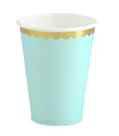 Pääsiäinen|Värikattaus>PartyDeco sp. z o.o. sp. k., ul. Kolumba 1, 70-035 Szczecin, www.partydeco.com Pastelli pahvimuki mintunvihreä 6 kpl/pkt