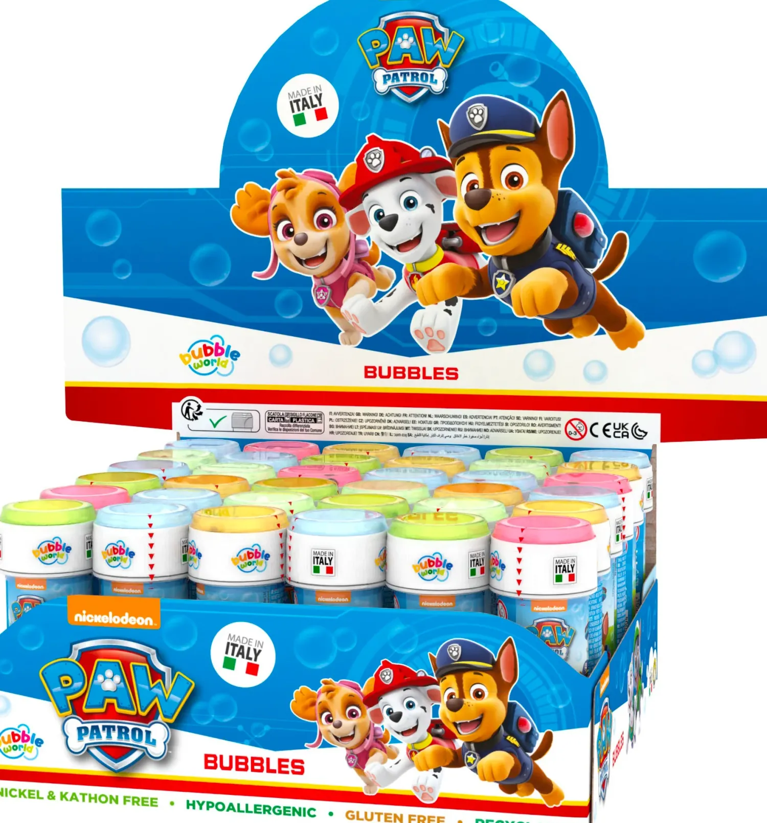 Kesätuotteet|Kesätuotteet>Dulcop International SpA, via Idice 2/a, 40068 San Lazzaro di S. (Bo), www.dulcop.com PAW PATROL -KUPLIS 60 ML
