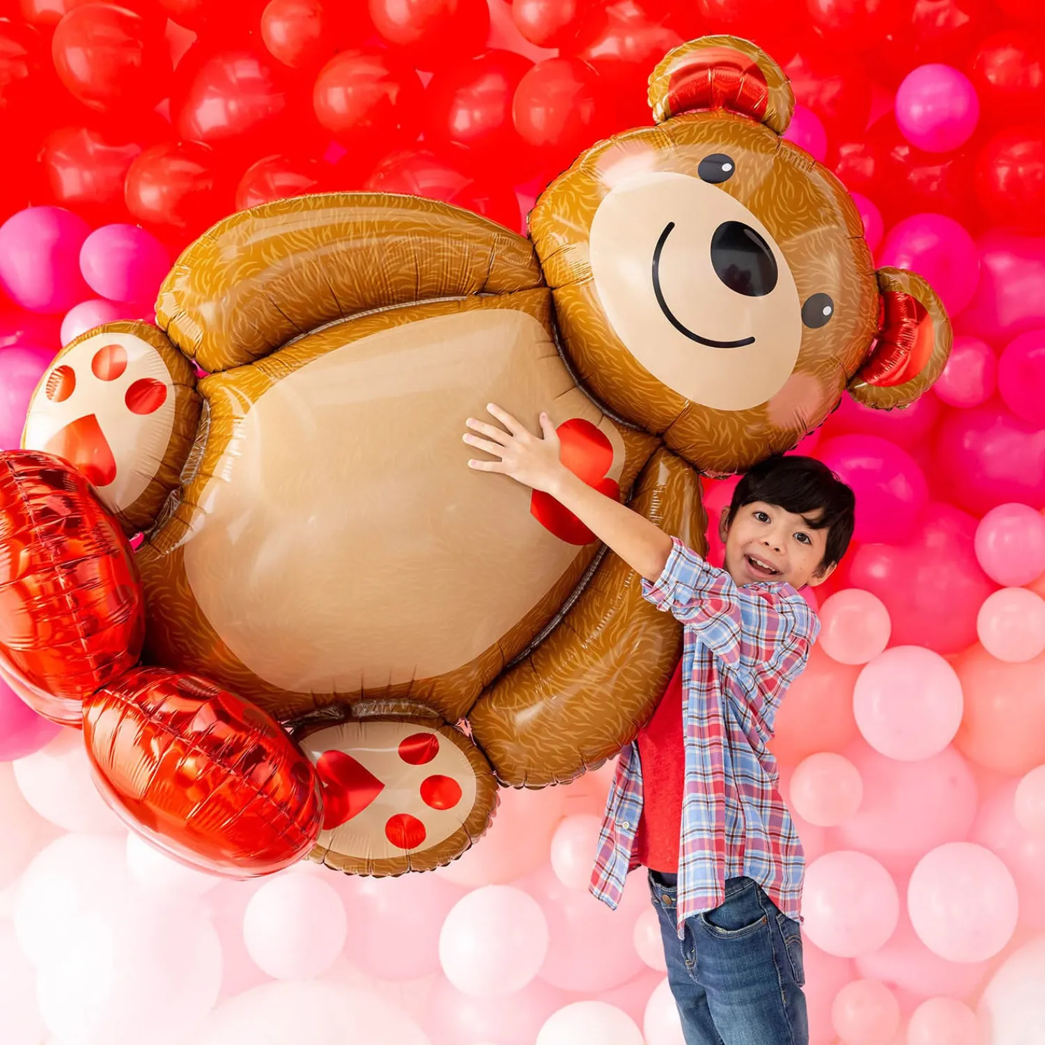 Erikoisilmapallot|Erikoisfoliopallot>Anagram International Inc, 7700 Anagram Drive, MN 55344-7307, USA, http://www.anagramballoons.com/ Pehmonalle ilmatäyttnen foliopallo 121 cm