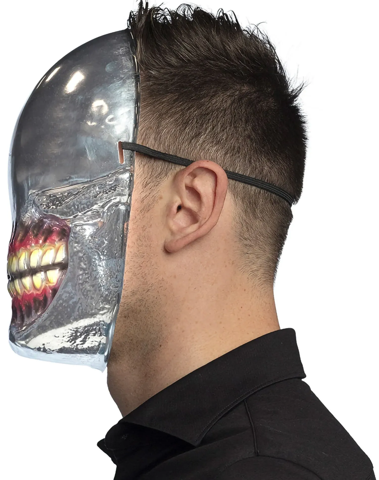 Naamarit Ja Silmikot|Halloween>Boland Party Partners, P. O. Box 518, AK ALPHEN A/D RIJN, https://boland.eu Peilinaamari luuranko
