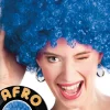 Penkkarit|Muut Asusteet>Boland Party Partners, P. O. Box 518, AK ALPHEN A/D RIJN, https://boland.eu Peruukki afro, sininen