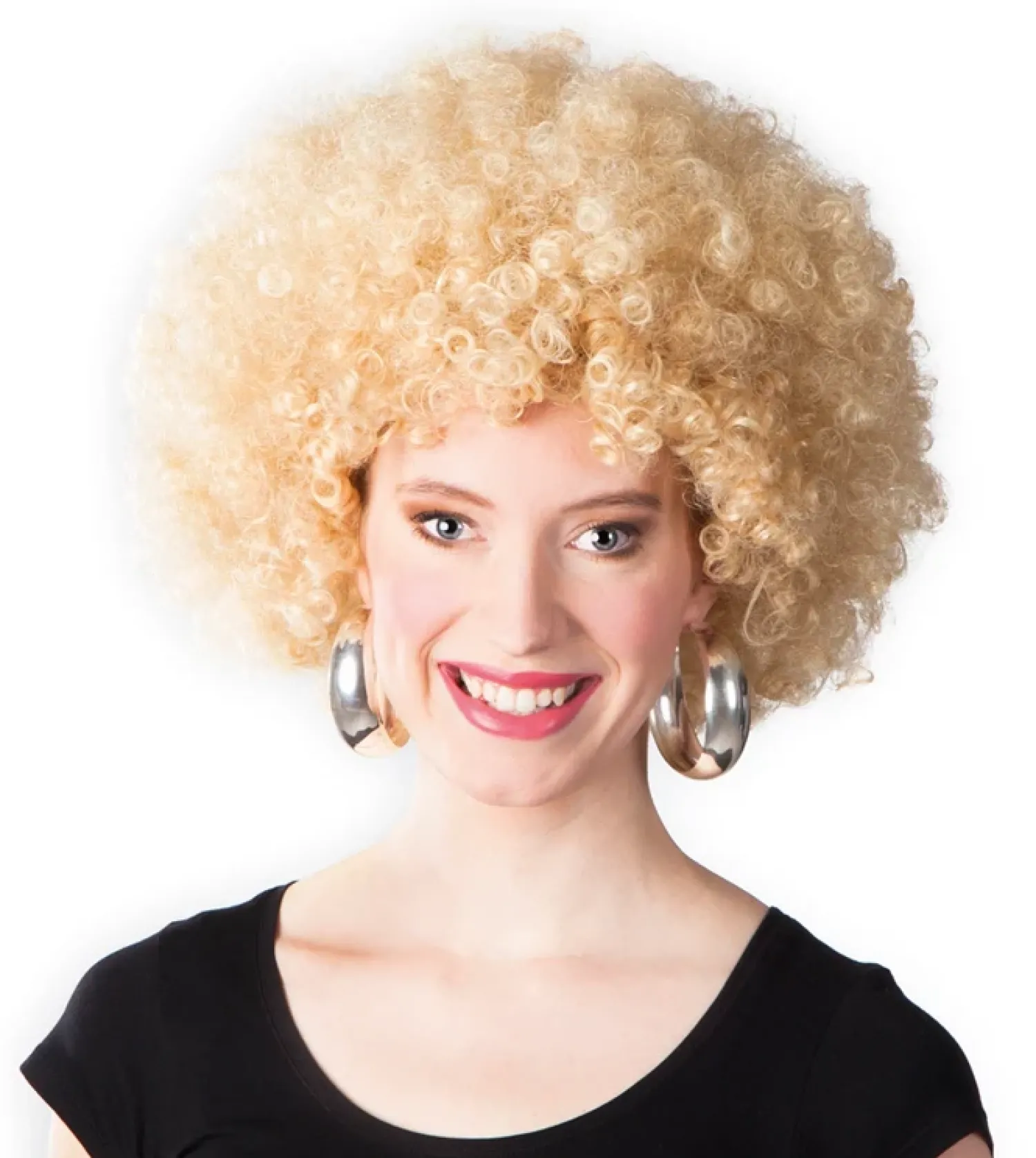 Penkkarit|Muut Asusteet>Boland Party Partners, P. O. Box 518, AK ALPHEN A/D RIJN, https://boland.eu Peruukki afro, vaalea