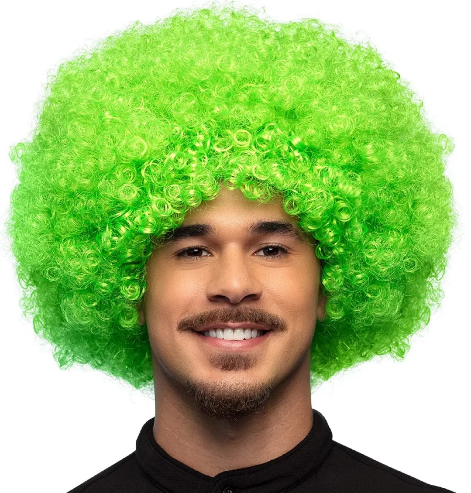 Penkkarit|Muut Asusteet>Boland Party Partners, P. O. Box 518, AK ALPHEN A/D RIJN, https://boland.eu Peruukki afro, vihreä